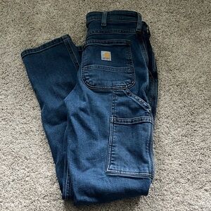 Carhartt Dark Blue Utility Jeans